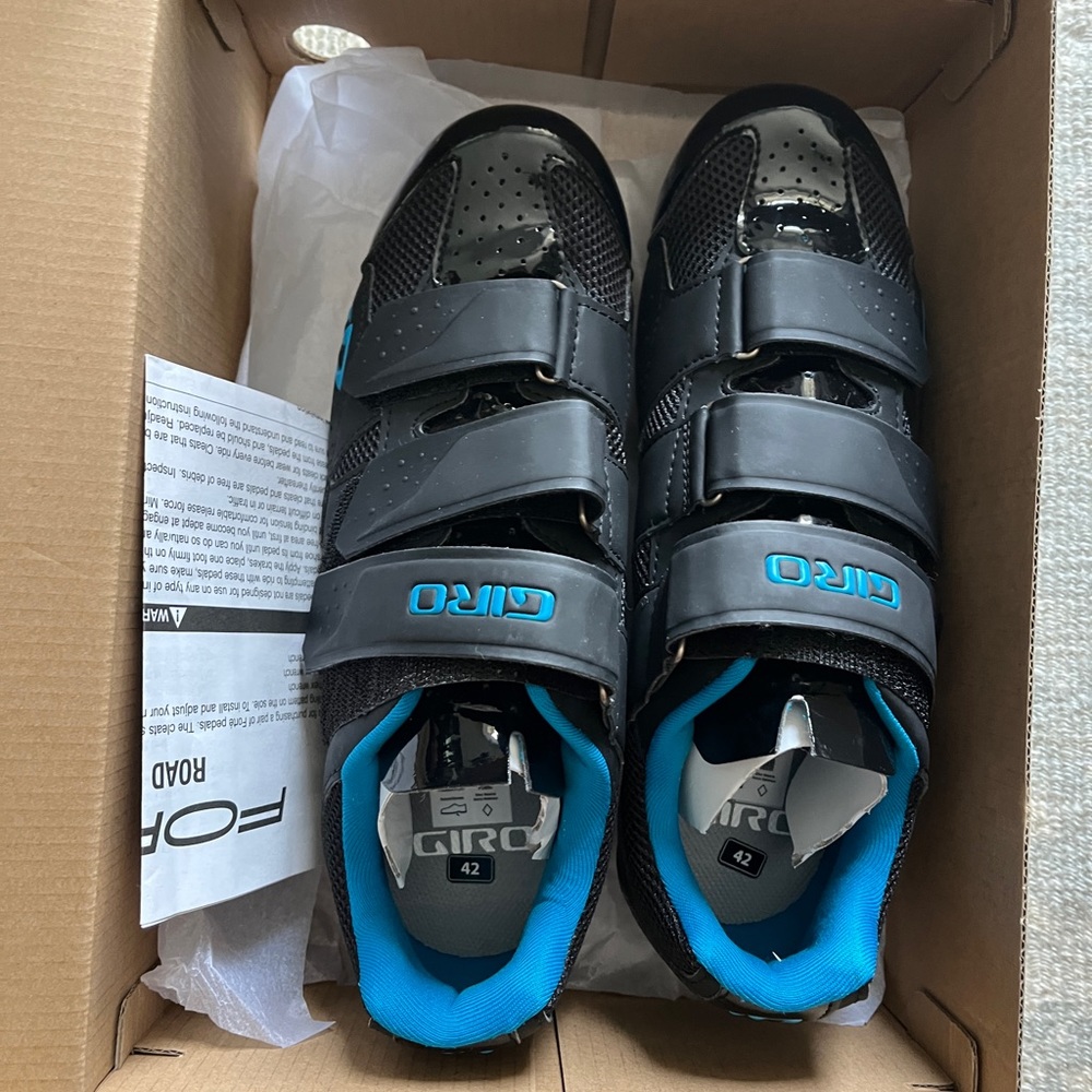 Giro Salita women’s cycling shoes size 42